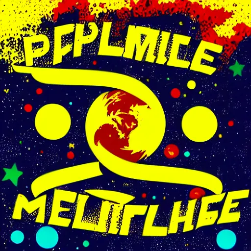 Image similar to 2 planet collapse particle fusion element macro cosmic art by butcher billy, sticker, colorful, illustration, highly detailed, simple, smooth and clean vector curves, no jagged lines, vector art, smooth andy warhol style