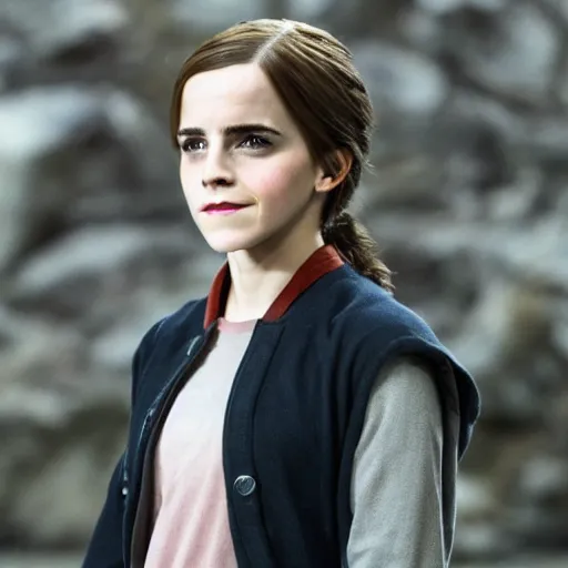 Image similar to emma watson as harry potter