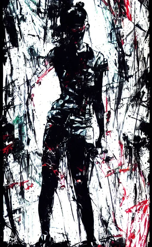 Image similar to Millie Bobby Brown by Yoji Shinkawa