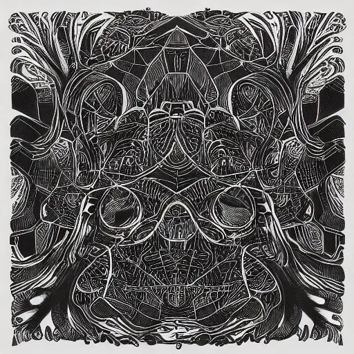Prompt: elizer yudkowsky, black ink on paper, trending on artstation, beautiful, intricate, detailed