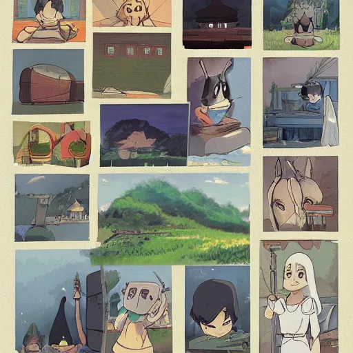 Prompt: Hayden studio ghibli art style