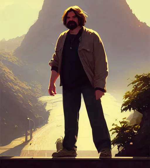 Prompt: Highly detailed portrait balzac in GTA V, Stephen Bliss, unreal engine, fantasy art by Greg Rutkowski, Loish, Rhads, ferdinand knab, Makoto Shinkai and Lois van baarle, ilya kuvshinov, rossdraws, Tom Bagshaw, global illumination, radiant light, detailed and intricate environment