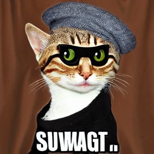 Prompt: swag cat