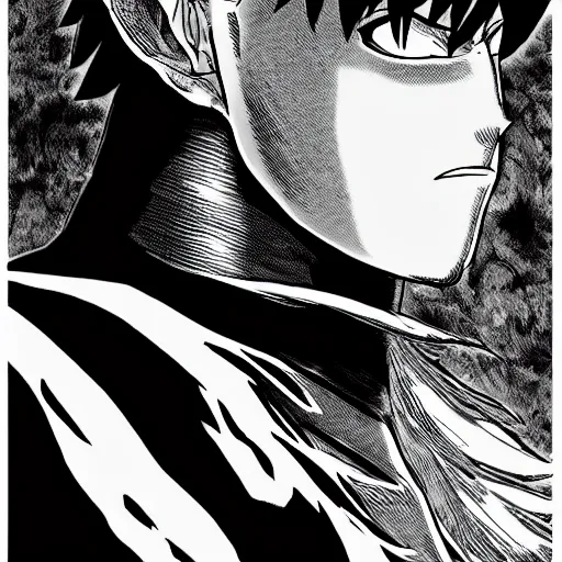 Prompt: gigachad reads manga berserk in the style of kentaro miura, 4 k, 8 k, absolute detail of even the smallest details and particles, beautiful shadows, beautiful art, black and white drawing