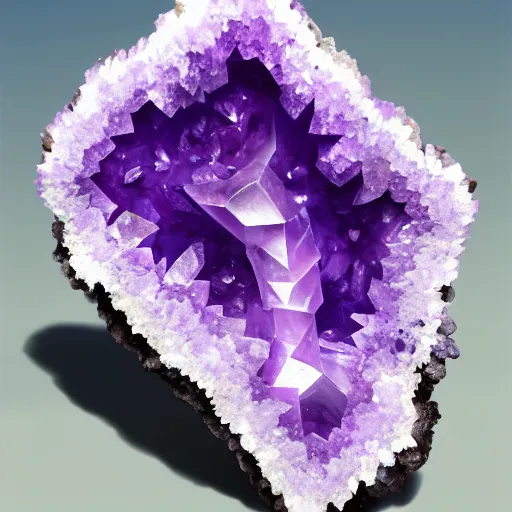 Image similar to amazing amethyst geode, Masterpiece , ultra realistic, ultra detailed, concept art, trending on artstation