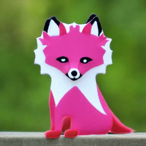 Image similar to pink fox