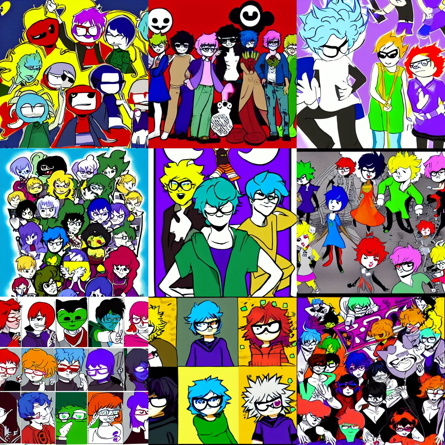 Image similar to homestuck