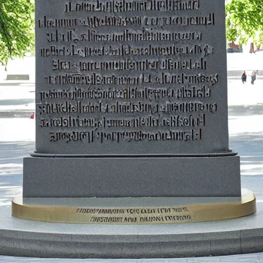 Image similar to monument with the text за абобу