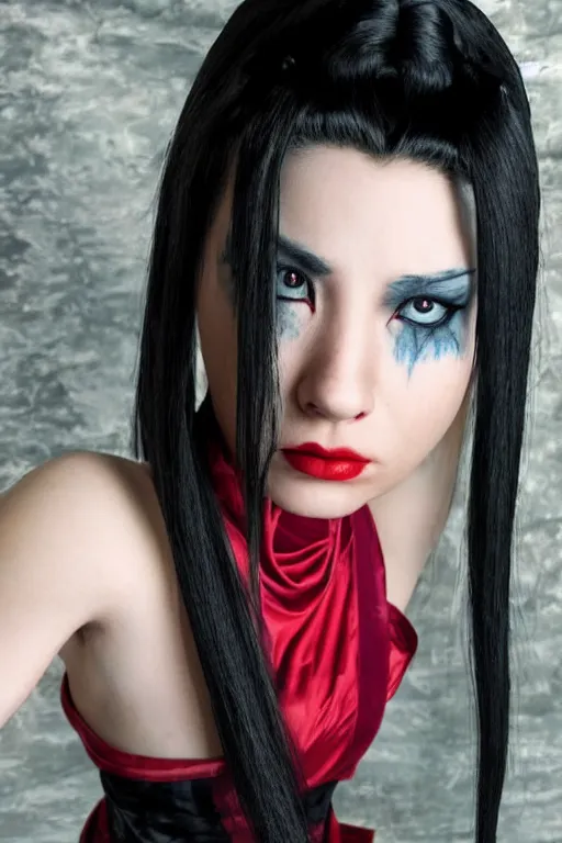 Image similar to photo of real life Azula from Avatar