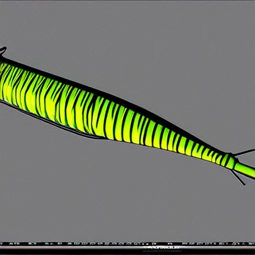 Image similar to 3 d model of a pike spinner,