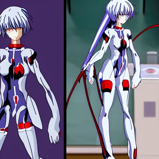 Image similar to rei ayanami