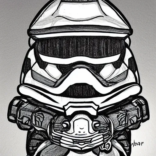 Image similar to a oneline drawing with extreme detail of a Koopa Trooper