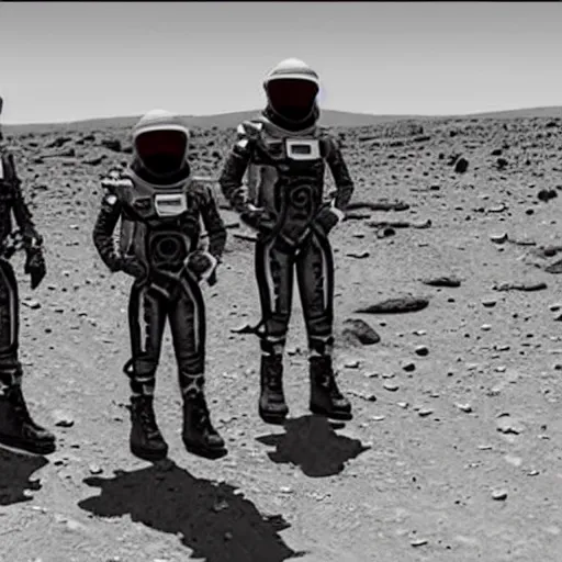 Image similar to the last photo from the mars colonists before the tragedy. conspiracy theory.