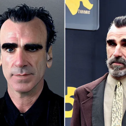 Image similar to daniel day lewis as spongebob