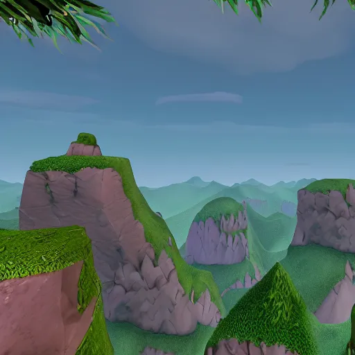 Image similar to ( ( ( ( ( ( ( ( spyro ) ) ) ) ) ) ) ) zhangjaijie mountains skybox texture out of bounds