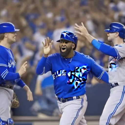 Prompt: The Toronto Blue Jays winning the World Series