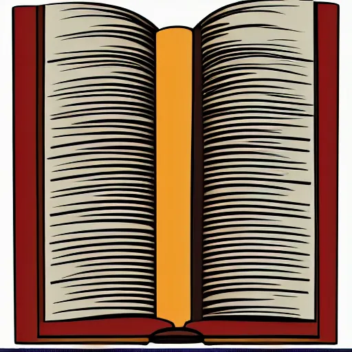 Image similar to A book, vector image