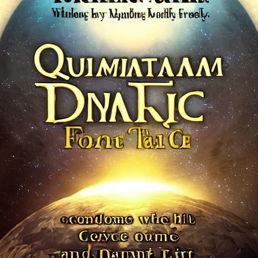 Prompt: quantum dynamics, science fiction fantasy, very detailed