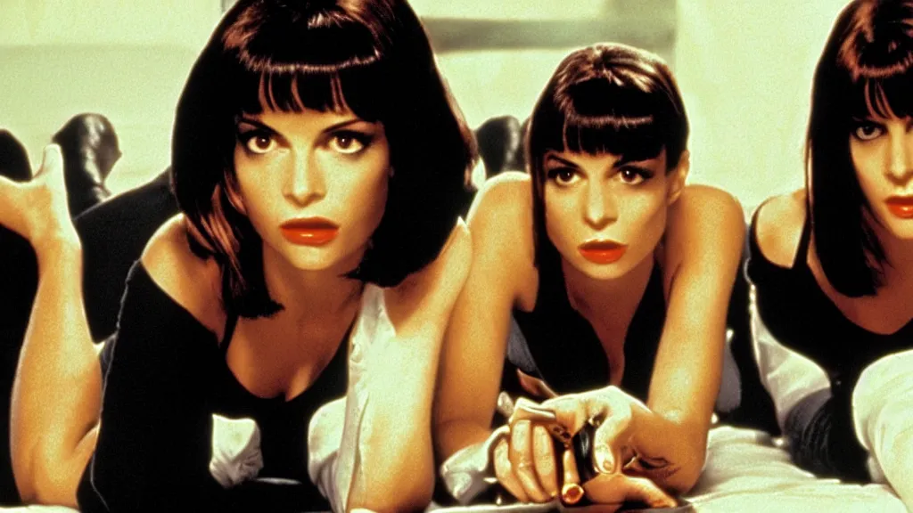 Prompt: pulp fiction