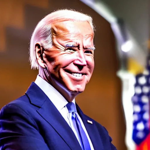 Image similar to a robotic joe biden