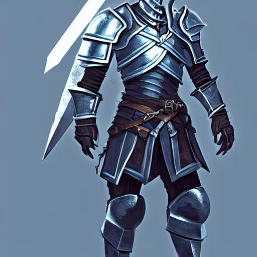 Image similar to videogame painting of an elegant light blue steel - plate armor artstation, rpg, digital art, isometric, dark background, dark souls, the witcher 3, runescape, skyrim, final - fantasy, diablo - 3