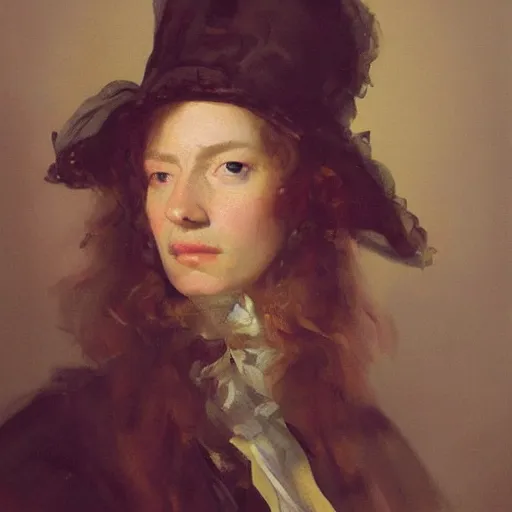 Image similar to oil painting portrait by hyacinthe rigaud, (Greg rutkowski)