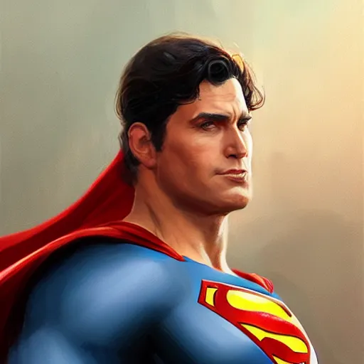 Image similar to portrait of a danni devito as superman by greg rutkowski, highly detailed portrait, digital painting, artstation, concept art, smooth, sharp foccus ilustration, artstation hq