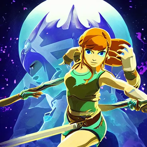 Image similar to The Legend of Samus Breath of the Wild