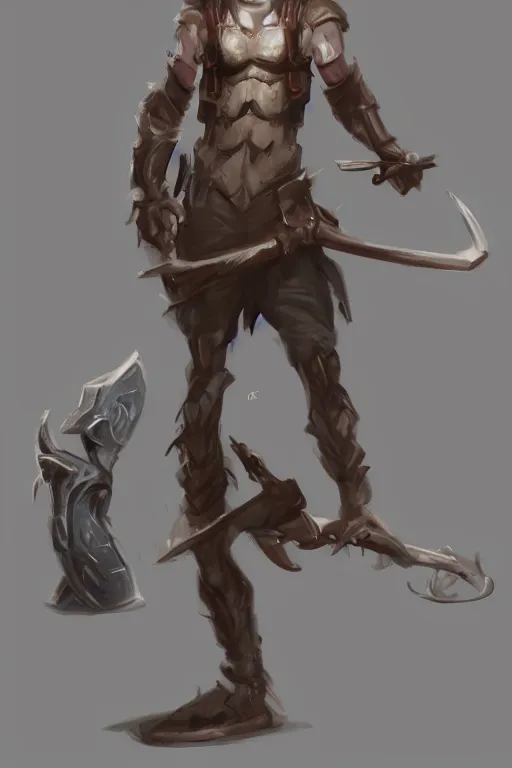 Image similar to character concept art by Ryan Lang