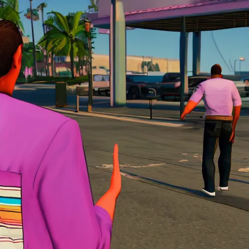 Image similar to grand theft auto 6 vice city gameplay