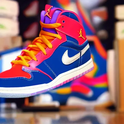 Image similar to smarties air jordan shoes