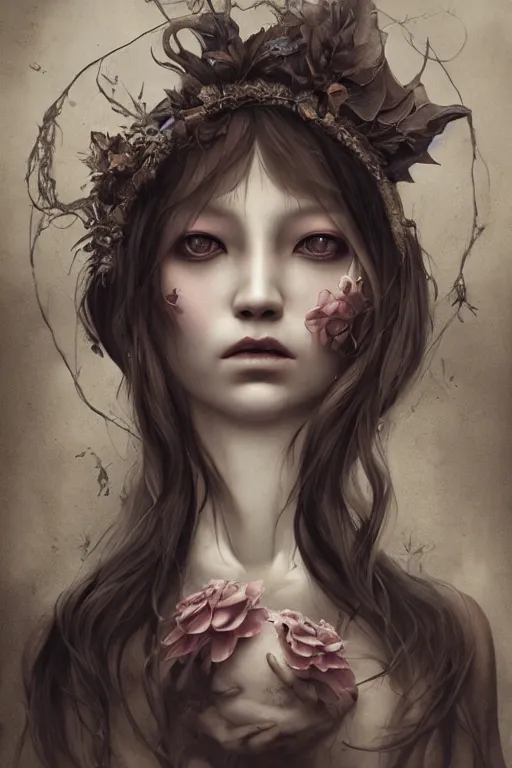 Image similar to a portrait of a character in a scenic environment by Natalie Shau, Naoto Hattori and Bastien Lecouffe Deharme, trending on artstation, artstationHD, artstationHQ, unreal engine, 4k, 8k