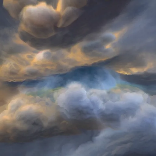 Prompt: elemental clouds , HD, hyperdetailed, realistic