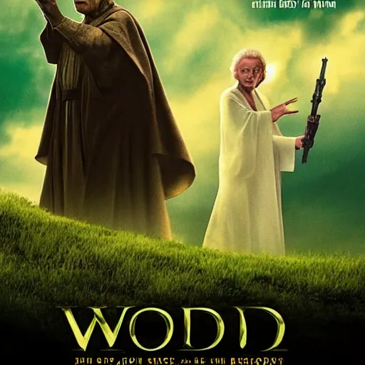 Image similar to “Movie poster for Yoda: A Star Wars Story”