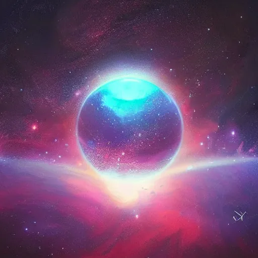 Image similar to “galaxy sci-fi art”