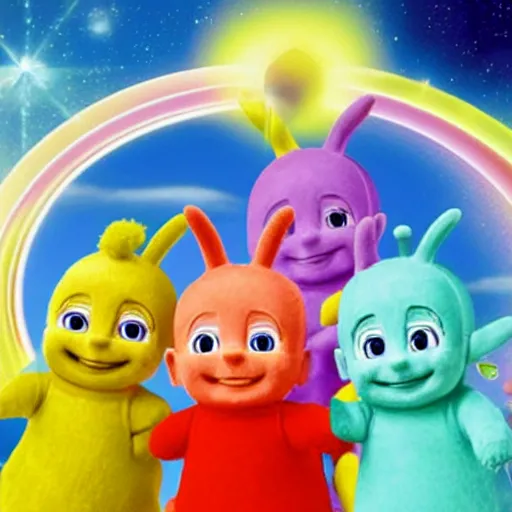 Prompt: teletubbies neopet