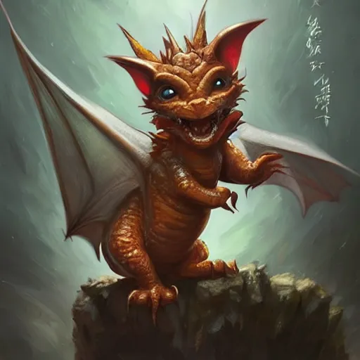 Image similar to cute dragon breathing out visably, small dragon baby, smooth chinese dragon, big eyes, by stanley artgerm lau, wlop, rossdraws, james jean, andrei riabovitchev, marc simonetti, and sakimichan, trending on artstation