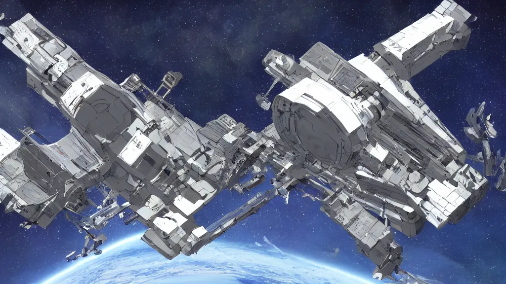 Prompt: plans for a practical spaceship in the year 3400, ESA