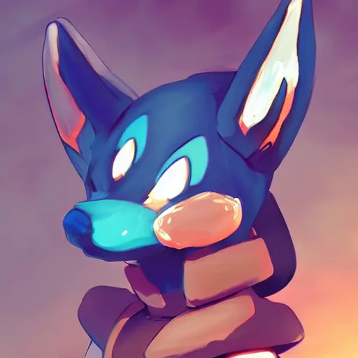 ArtStation - Lucario FanArt