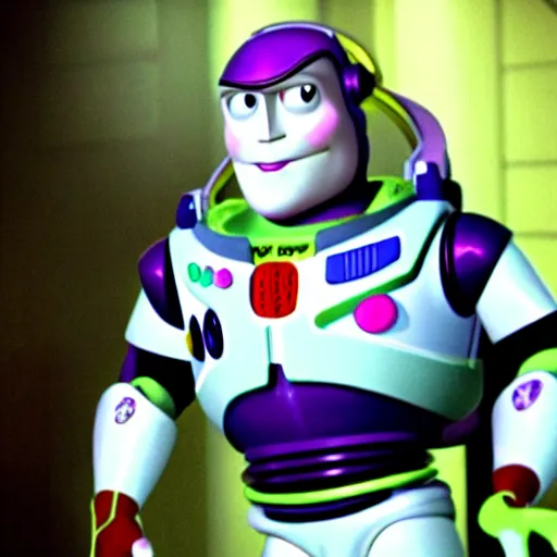 Image similar to buzz lightyear in friday the 1 3 th