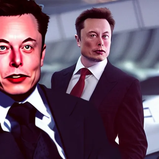 Image similar to Elon Musk as an enemy in Goldeneye 007 videogame