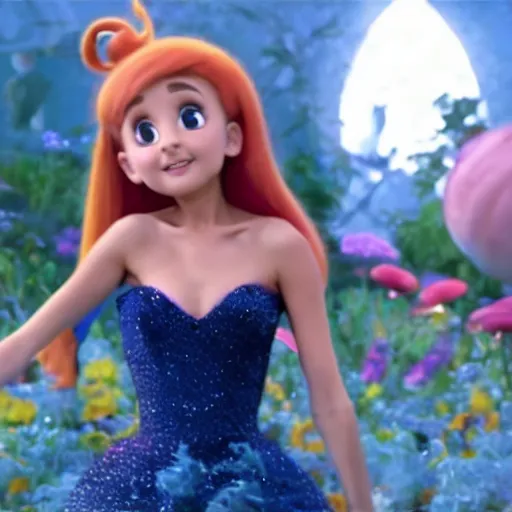 Image similar to a still of ariana grande in james and the giant peach ( 2 0 2 0 )