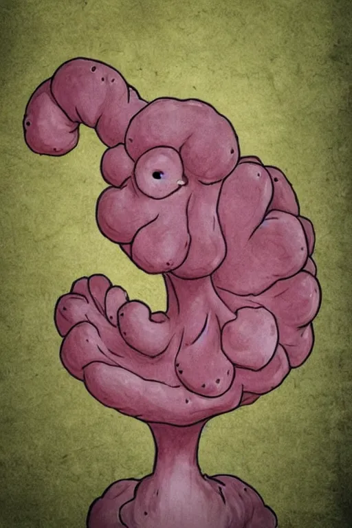 Image similar to plumbus, Prehistoric