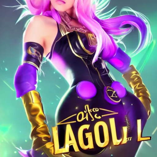 Image similar to k / da from league of legends