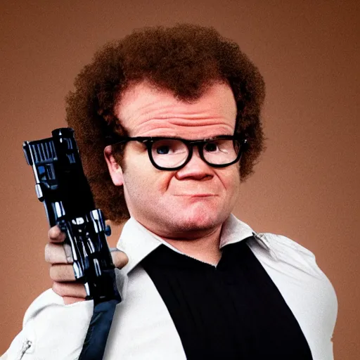 Image similar to Steve Brule as Han Solo, still, high quality