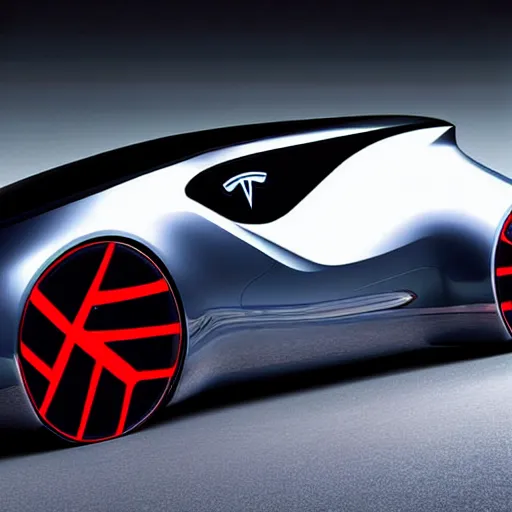 Image similar to uhd photorealistic tesla mo - ped, concept art, futuristic, uhd hyperdetailed photography