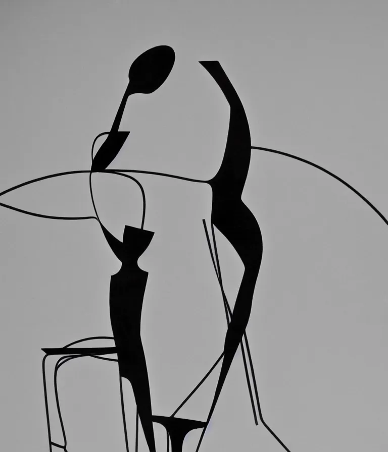 Image similar to statue by laszlo moholy nagy