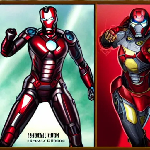 Image similar to female ironman