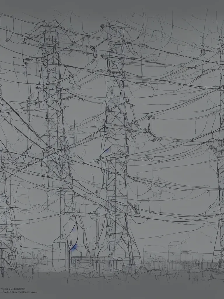 Image similar to electricity by disney concept artists, blunt borders, rule of thirds