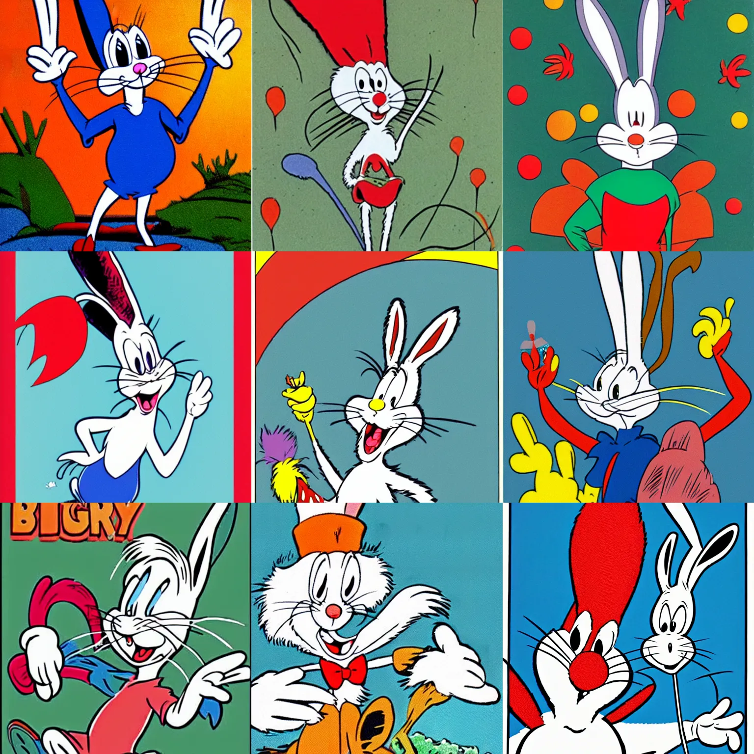 Bugs Bunny, by Dr Seuss | Stable Diffusion | OpenArt